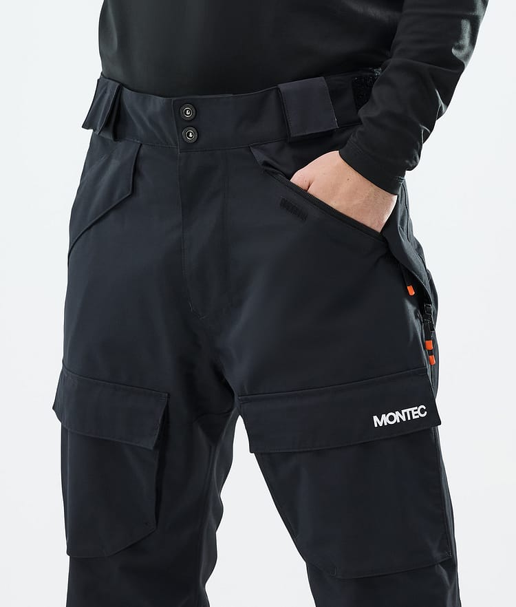 Montec Kirin Snowboardbukse Herre Black Renewed, Bilde 4 av 5