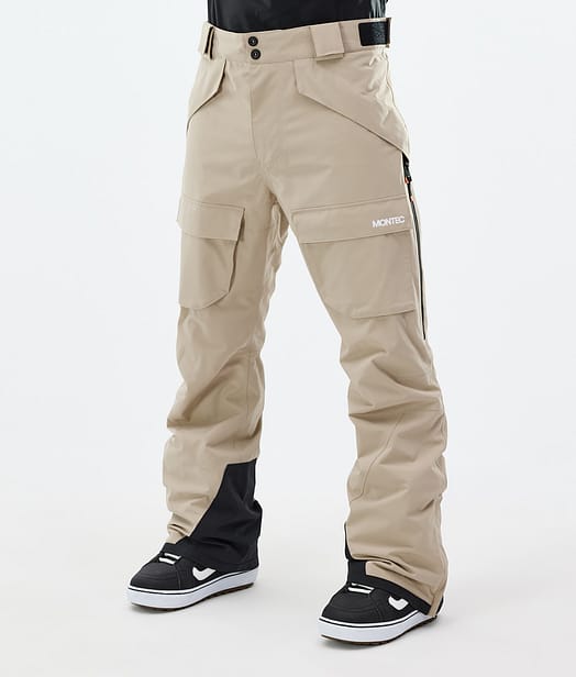 Montec Kirin Snowboardbukse Herre Sand