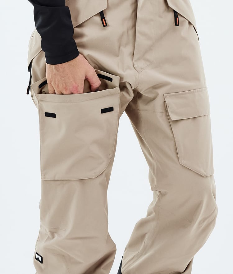 Montec Kirin Snowboardbukse Herre Sand, Bilde 5 av 5