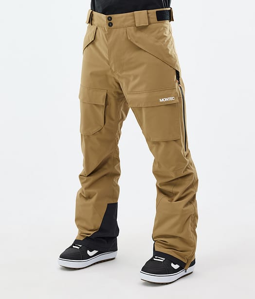 Montec Kirin Snowboardbukse Herre Gold