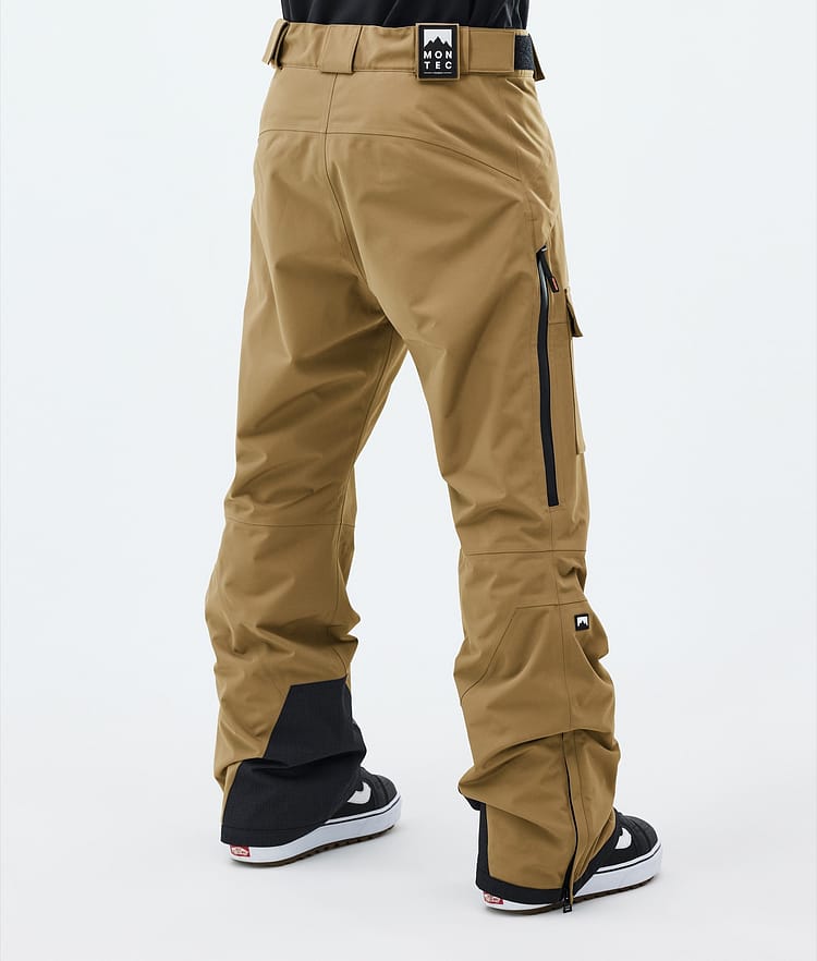 Montec Kirin Snowboardbukse Herre Gold, Bilde 3 av 5