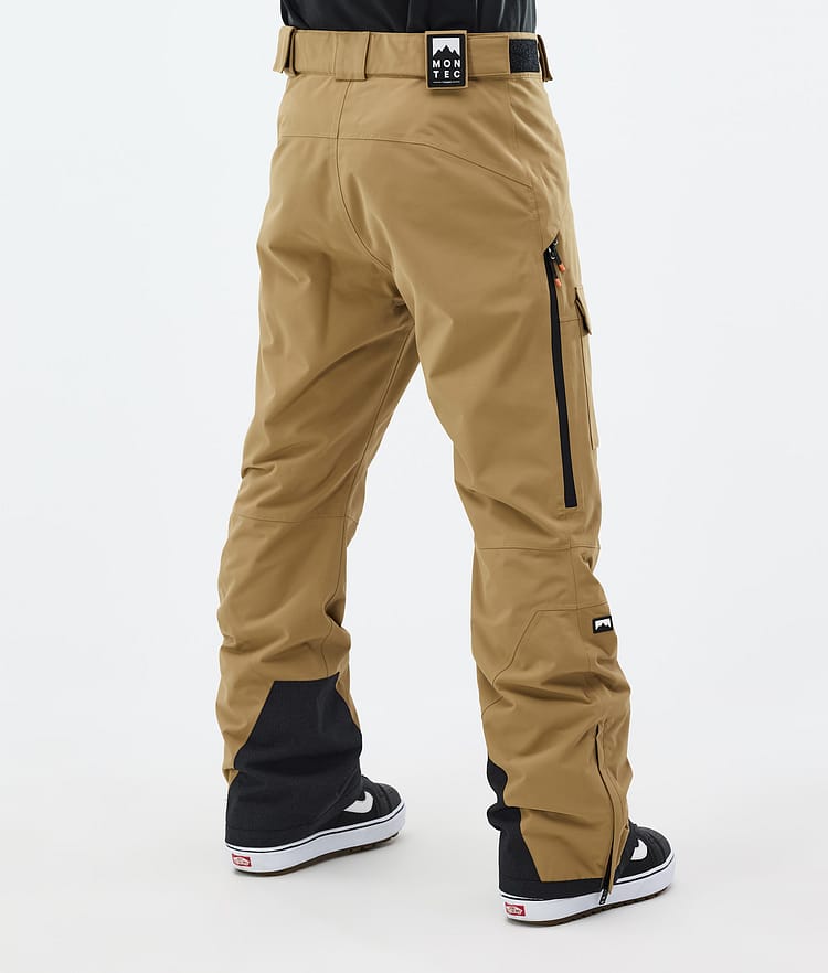 Montec Kirin Snowboardbukse Herre Gold, Bilde 3 av 5