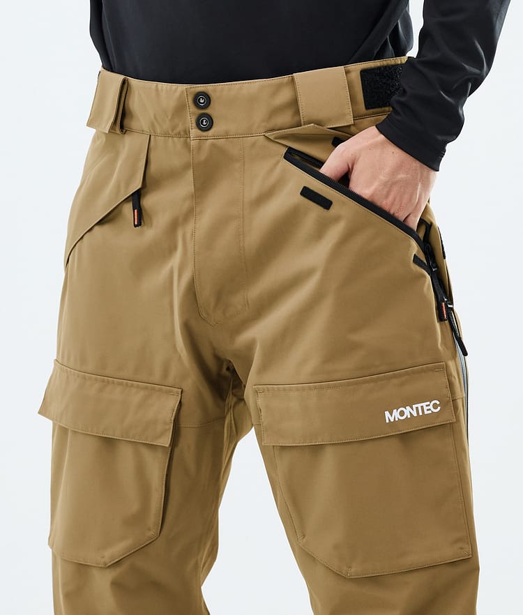 Montec Kirin Snowboardbukse Herre Gold, Bilde 4 av 5