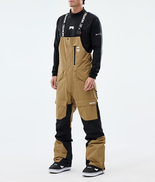 Montec Fawk Snowboardbukse Herre Gold/Black