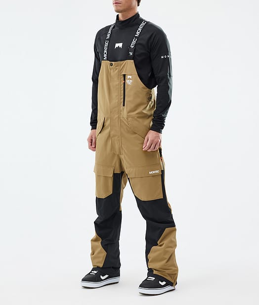 Montec Fawk Snowboardbukse Herre Gold/Black