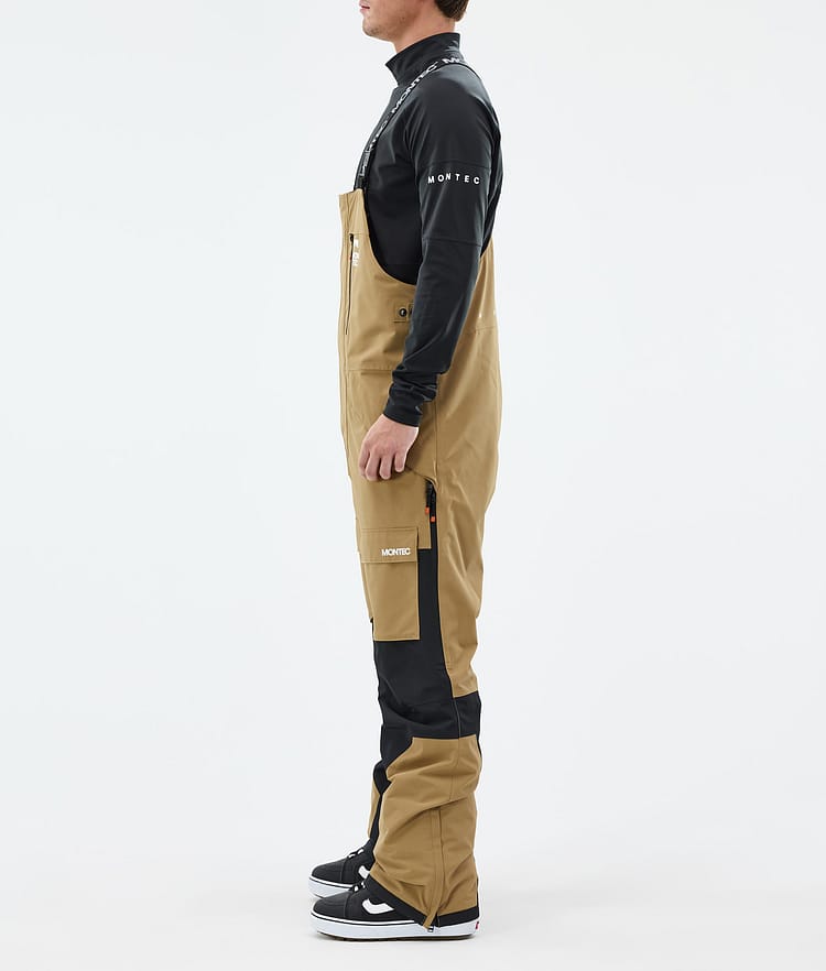 Montec Fawk Snowboardbukse Herre Gold/Black, Bilde 2 av 6