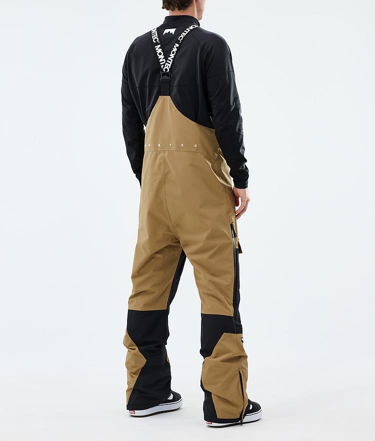 Montec Fawk Snowboardbukse Herre Gold/Black, Bilde 4 av 7
