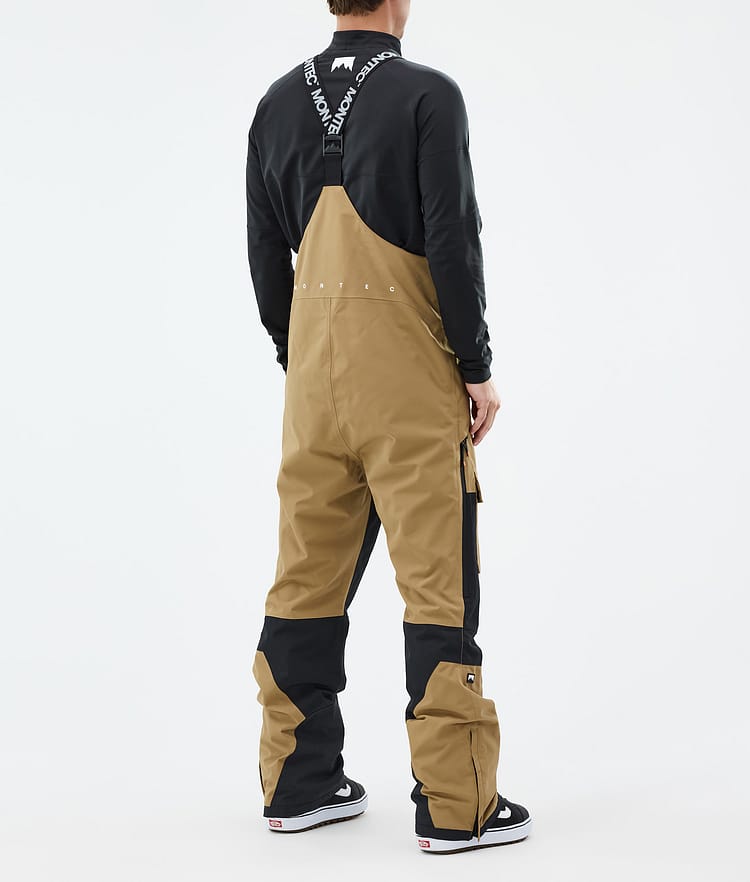 Montec Fawk Snowboardbukse Herre Gold/Black, Bilde 3 av 6