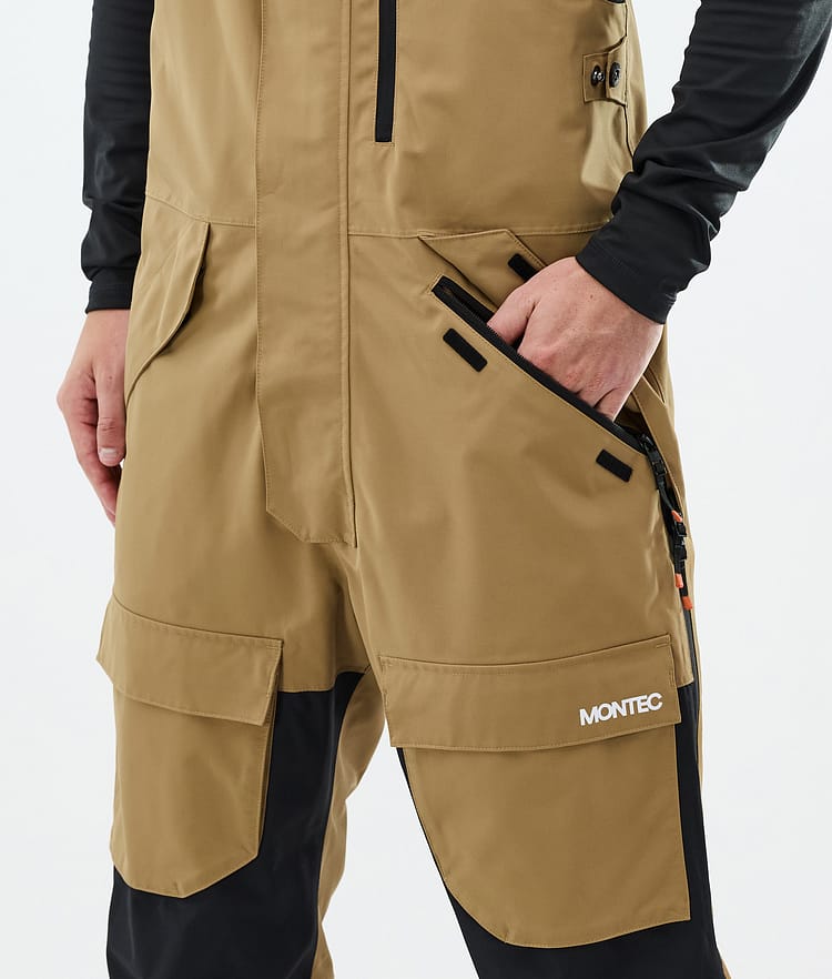 Montec Fawk Skibukse Herre Gold/Black, Bilde 4 av 6