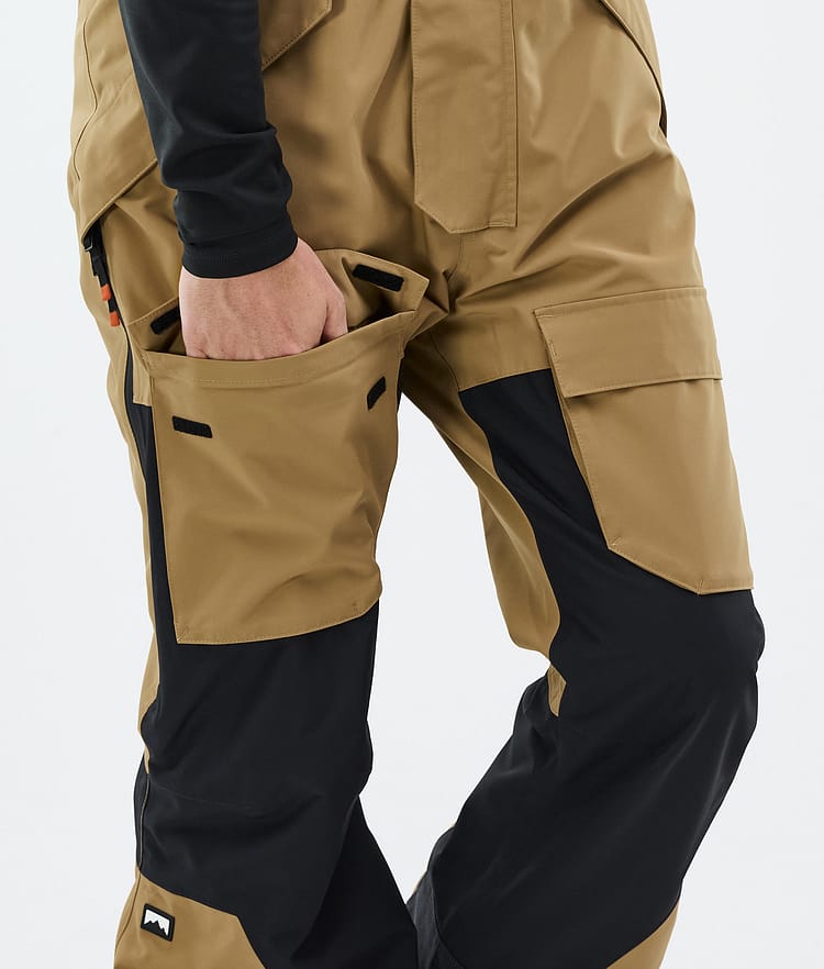 Montec Fawk Skibukse Herre Gold/Black, Bilde 6 av 6