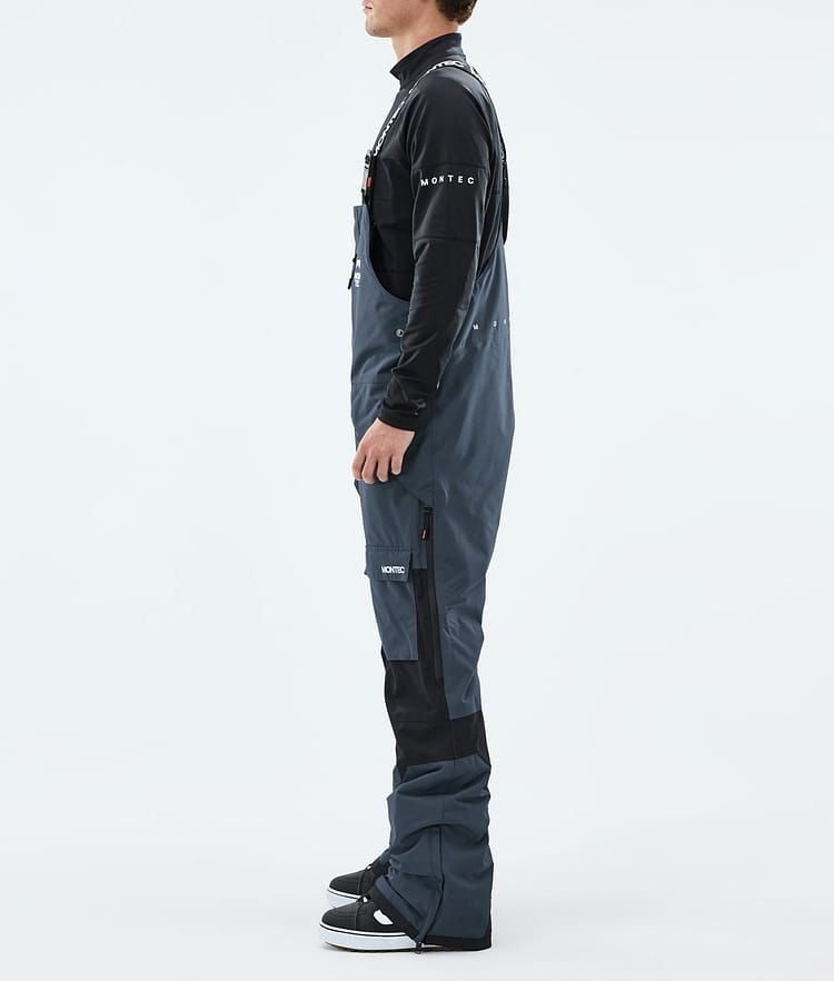 Montec Fawk Snowboardbukse Herre Metal Blue/Black, Bilde 3 av 7