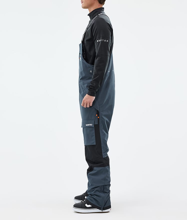Montec Fawk Snowboardbukse Herre Metal Blue/Black, Bilde 2 av 6
