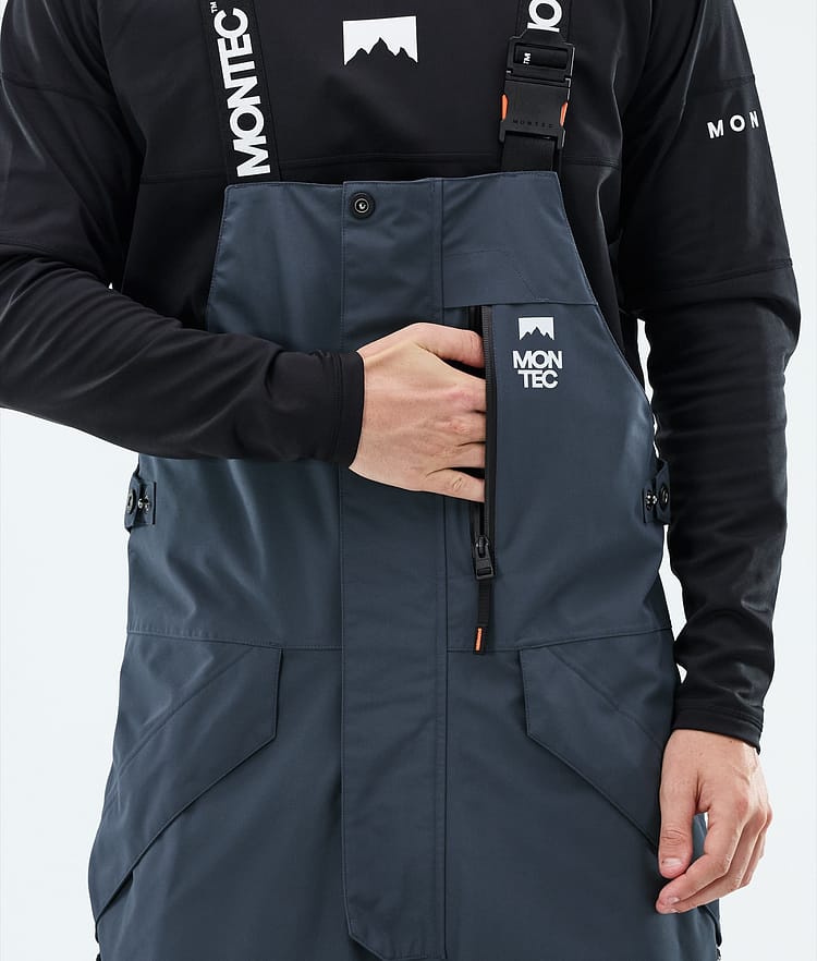 Montec Fawk Skibukse Herre Metal Blue/Black, Bilde 6 av 7