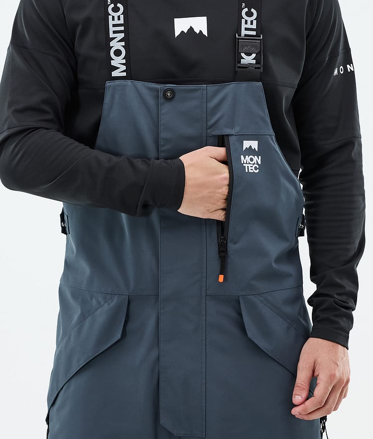 Montec Fawk Skibukse Herre Metal Blue/Black, Bilde 5 av 6