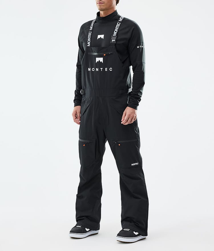 Montec Arch Snowboardbukse Herre Black Renewed, Bilde 1 av 6