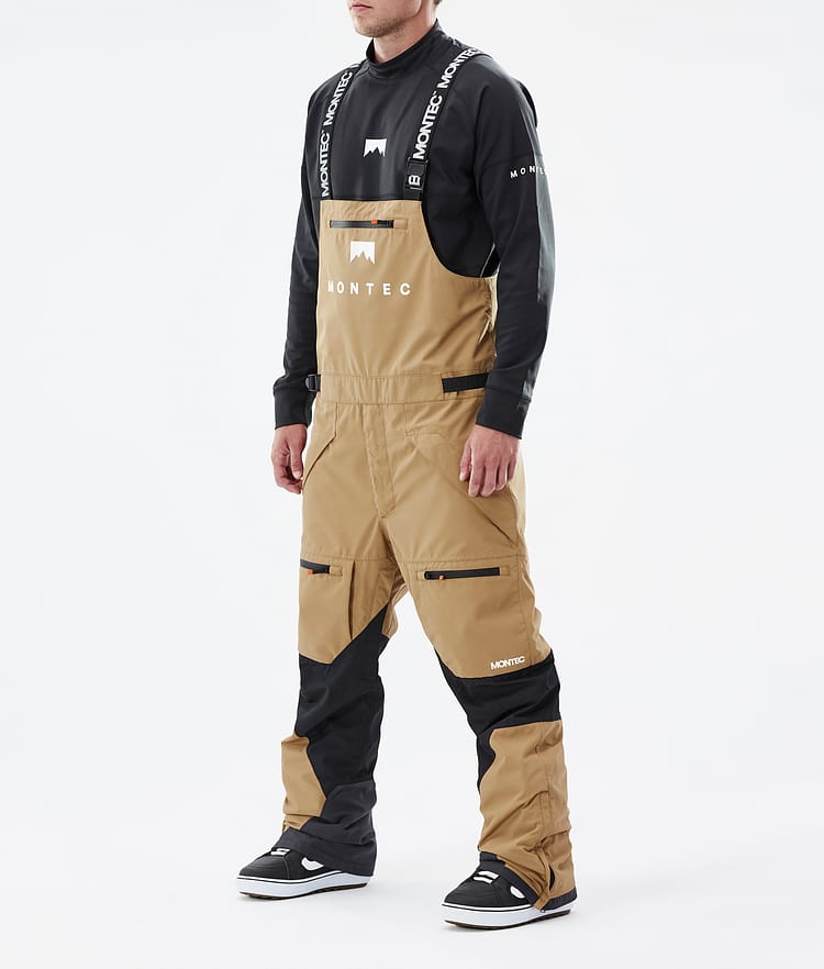 Montec Arch Snowboardbukse Herre Gold/Black, Bilde 1 av 6