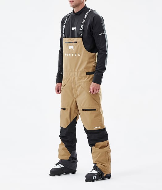 Montec Arch Skibukse Herre Gold/Black