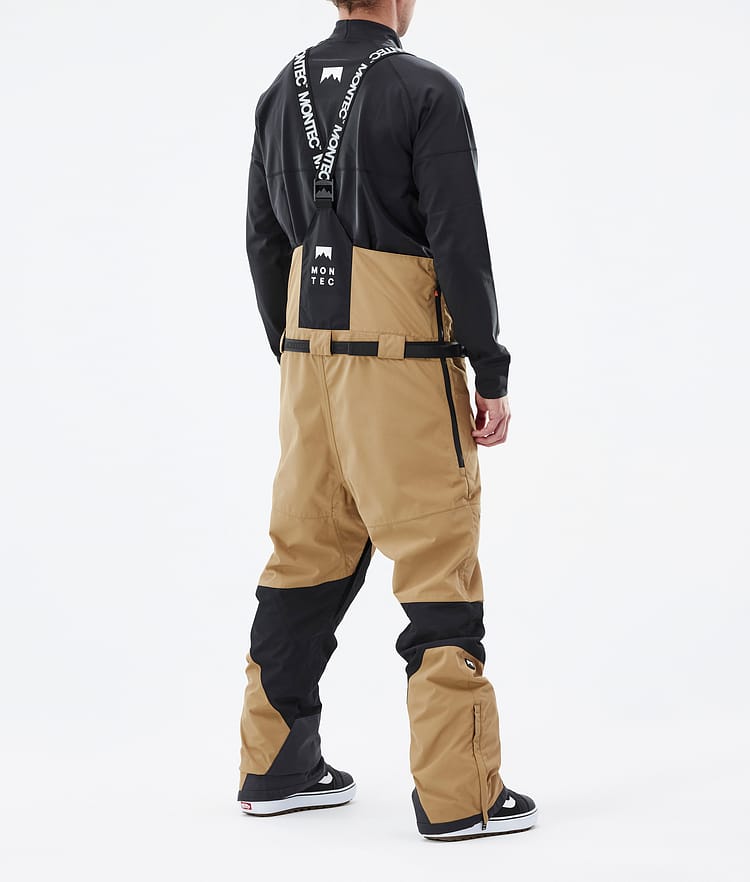 Montec Arch Snowboardbukse Herre Gold/Black, Bilde 3 av 6