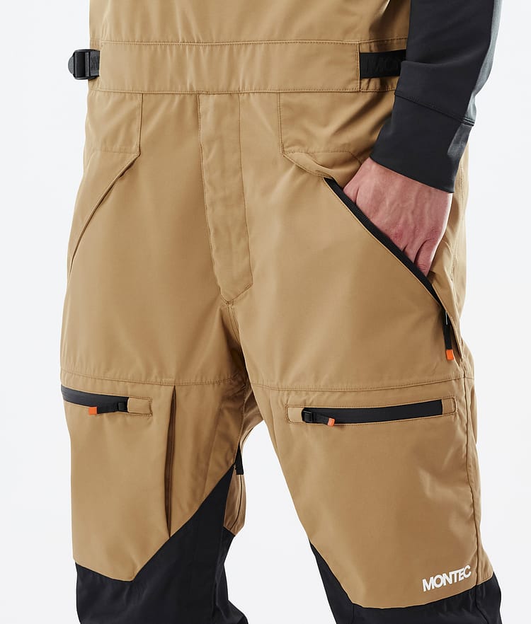 Montec Arch Snowboardbukse Herre Gold/Black, Bilde 4 av 6