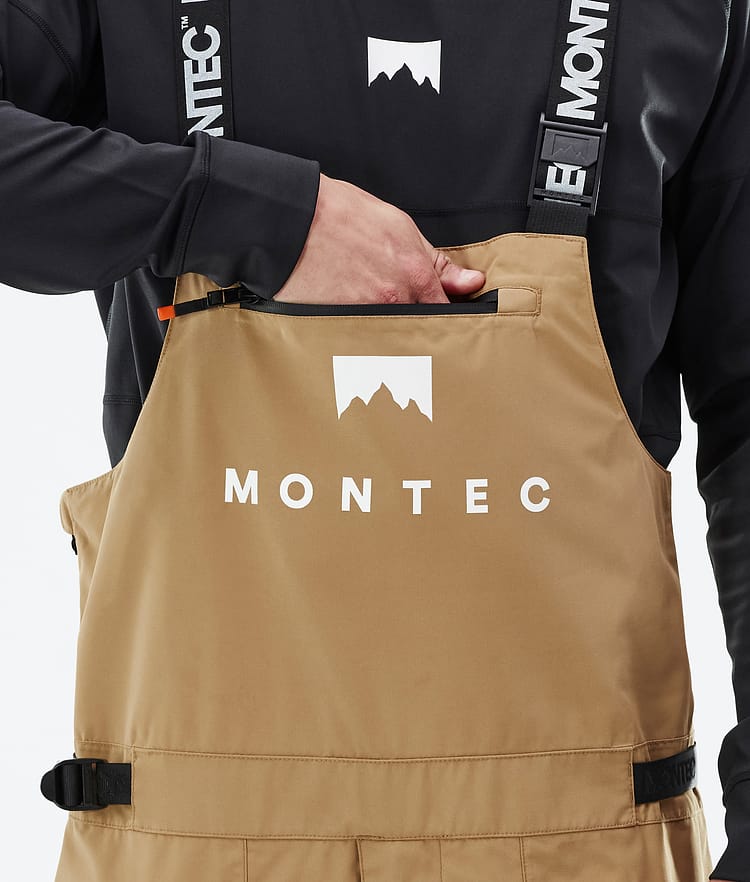 Montec Arch Snowboardbukse Herre Gold/Black