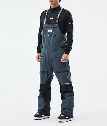 Montec Arch Snowboardbukse Herre Metal Blue/Black Renewed