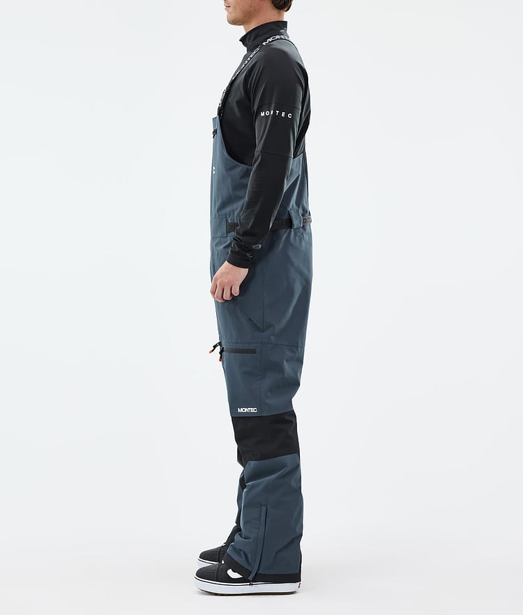 Montec Arch Snowboardbukse Herre Metal Blue/Black Renewed, Bilde 2 av 6
