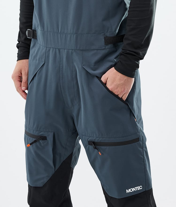 Montec Arch Snowboardbukse Herre Metal Blue/Black Renewed, Bilde 4 av 6