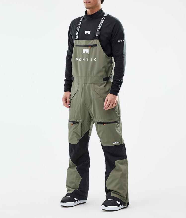 Montec Arch Snowboardbukse Herre Greenish/Black Renewed, Bilde 1 av 6