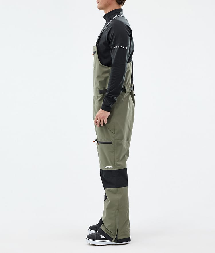 Montec Arch Snowboardbukse Herre Greenish/Black Renewed, Bilde 2 av 6