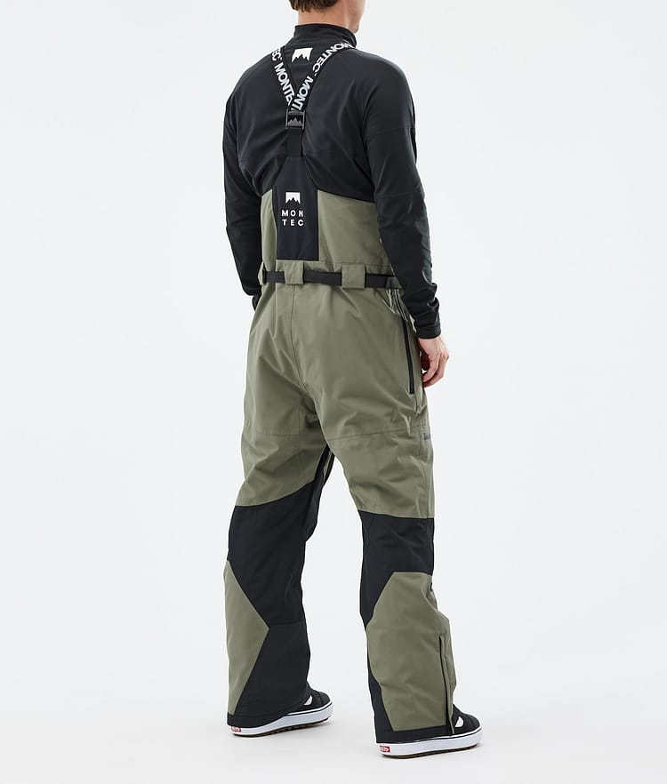 Montec Arch Snowboardbukse Herre Greenish/Black Renewed, Bilde 3 av 6
