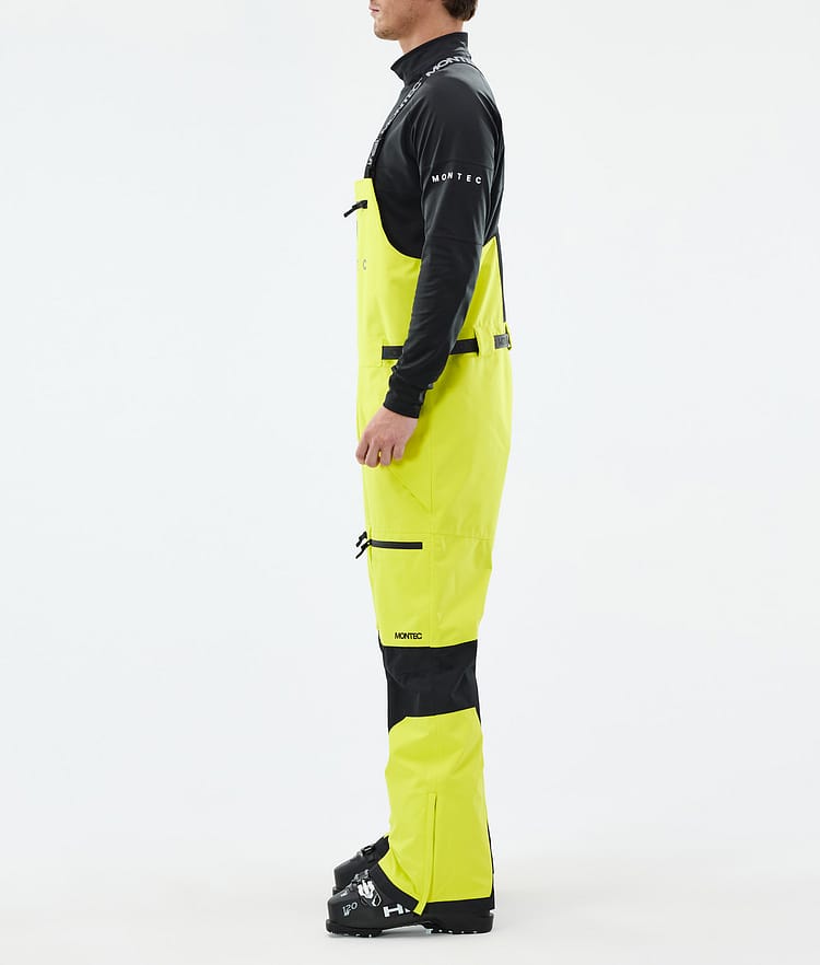 Montec Arch Skibukse Herre Bright Yellow/Black, Bilde 2 av 6