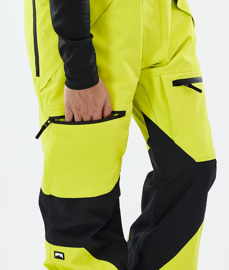 Montec Arch Snowboardbukse Herre Bright Yellow/Black Renewed, Bilde 6 av 6