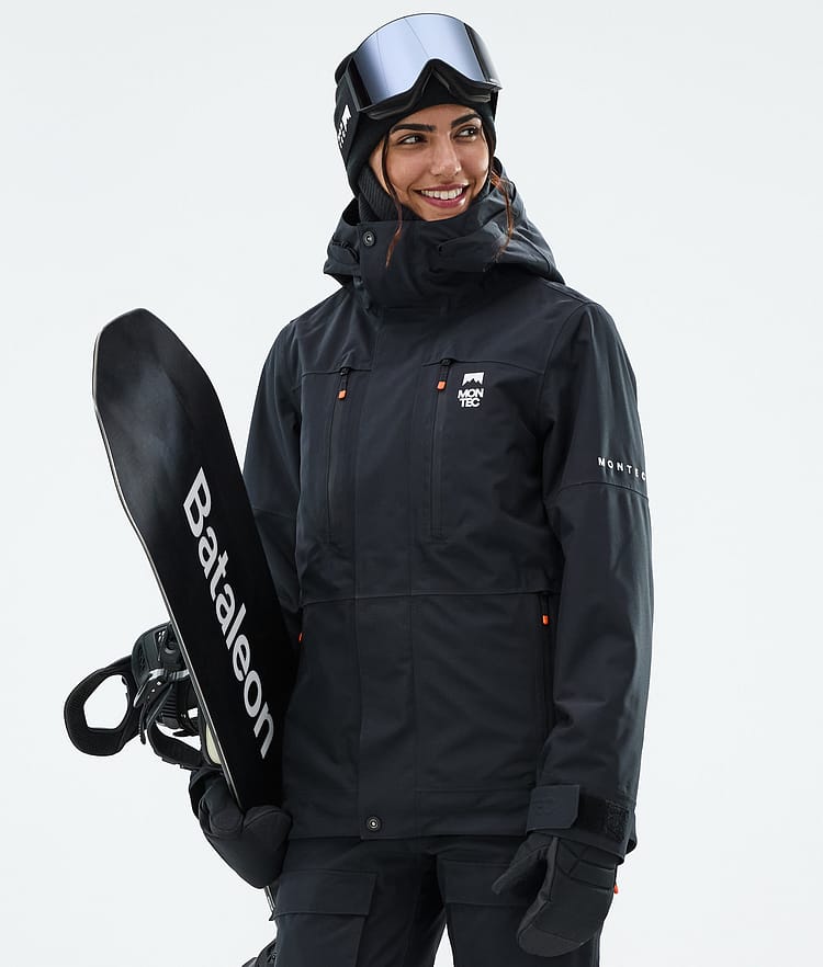 Montec Fawk W Snowboardjakke Dame Black, Bilde 1 av 10