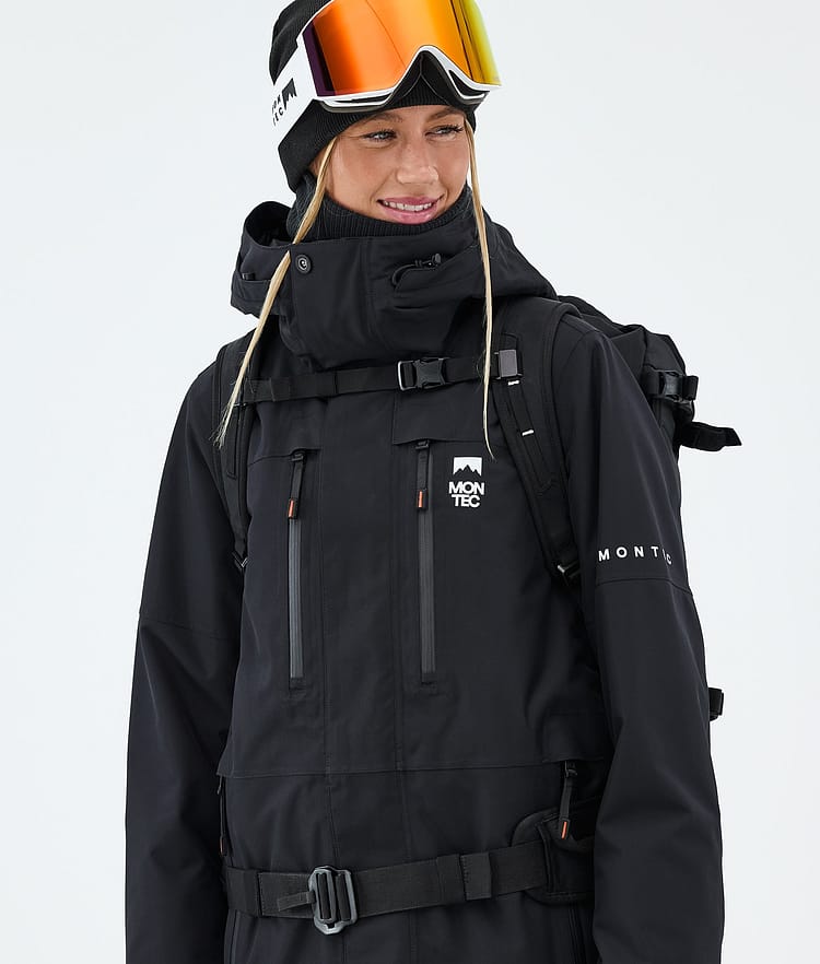 Montec Fawk W Snowboardjakke Dame Black Renewed, Bilde 4 av 9