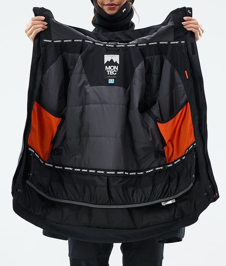 Montec Fawk W Snowboardjakke Dame Black, Bilde 10 av 10