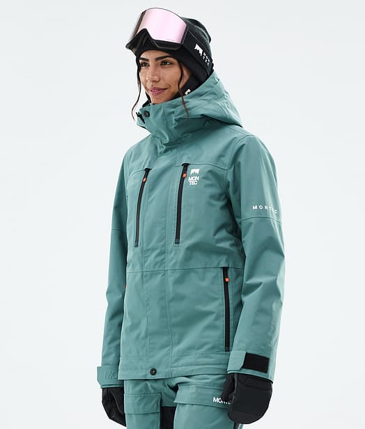 Montec Fawk W Snowboardjakke Dame Atlantic