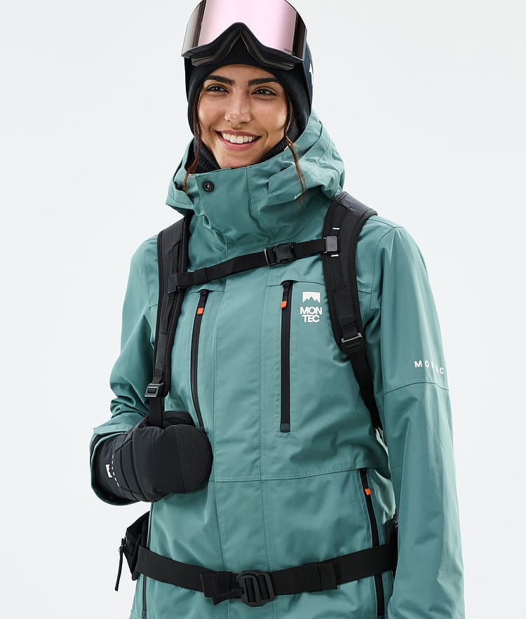 Montec Fawk W Snowboardjakke Dame Atlantic Renewed, Bilde 2 av 10