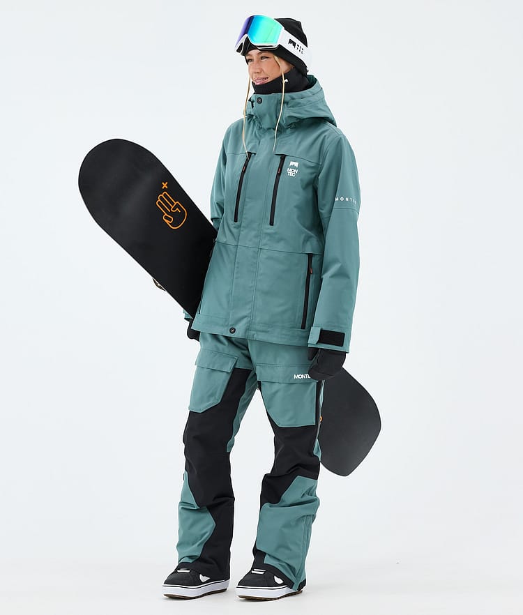 Montec Fawk W Snowboardjakke Dame Atlantic Renewed, Bilde 2 av 9