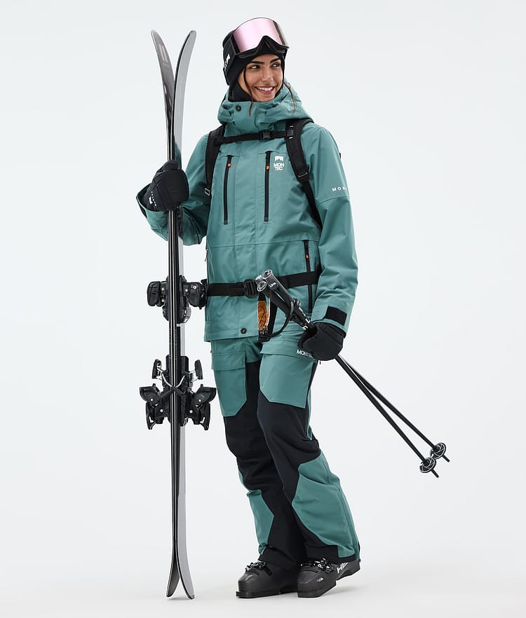 Montec Fawk W Skijakke Dame Atlantic, Bilde 3 av 10