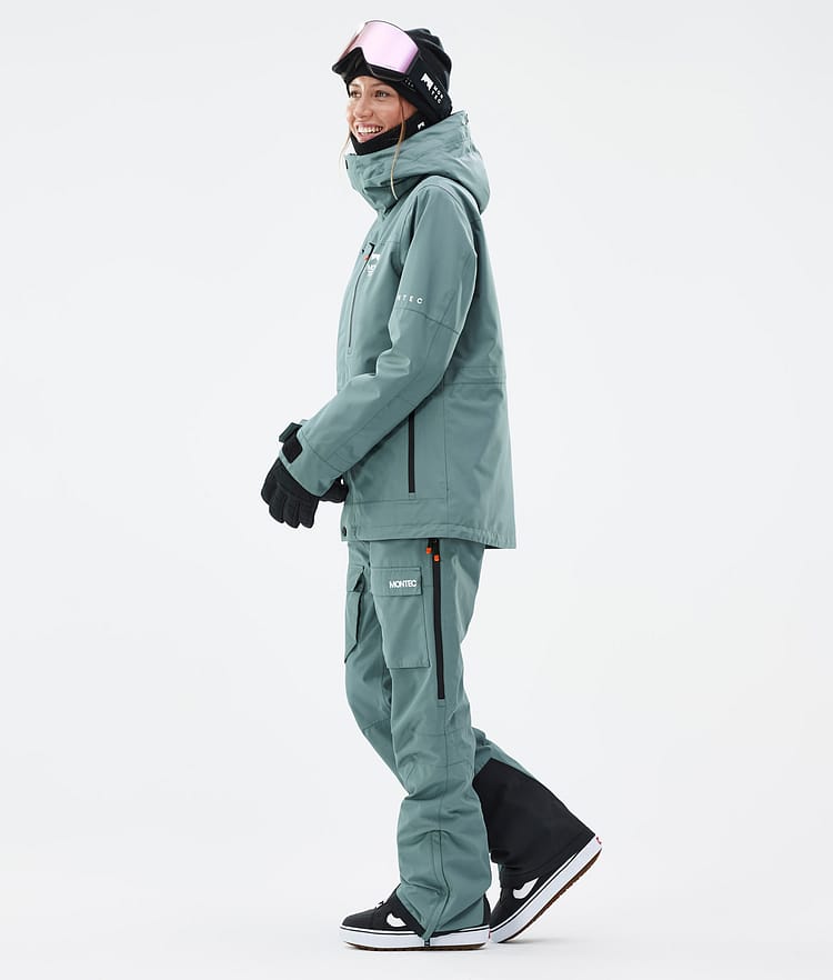 Montec Fawk W Snowboardjakke Dame Atlantic Renewed, Bilde 4 av 10