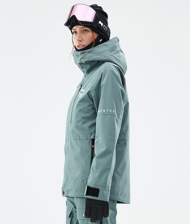 Montec Fawk W Snowboardjakke Dame Atlantic Renewed, Bilde 6 av 10