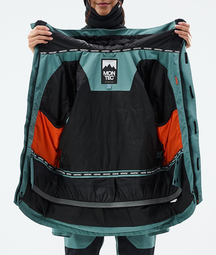 Montec Fawk W Snowboardjakke Dame Atlantic Renewed, Bilde 10 av 10