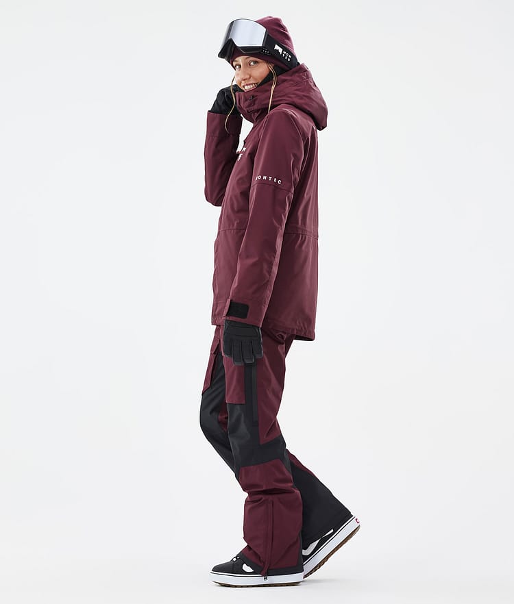 Montec Fawk W Snowboardjakke Dame Burgundy