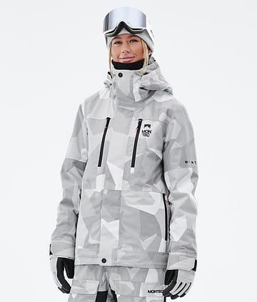 Montec Fawk W Snowboardjakke Snow Camo