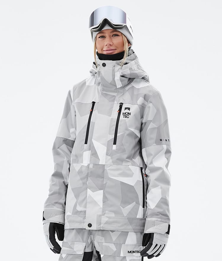 Montec Fawk W Snowboardjakke Dame Snow Camo, Bilde 1 av 10