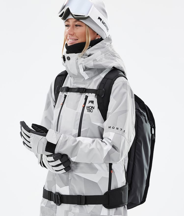 Montec Fawk W Snowboardjakke Dame Snow Camo, Bilde 2 av 10