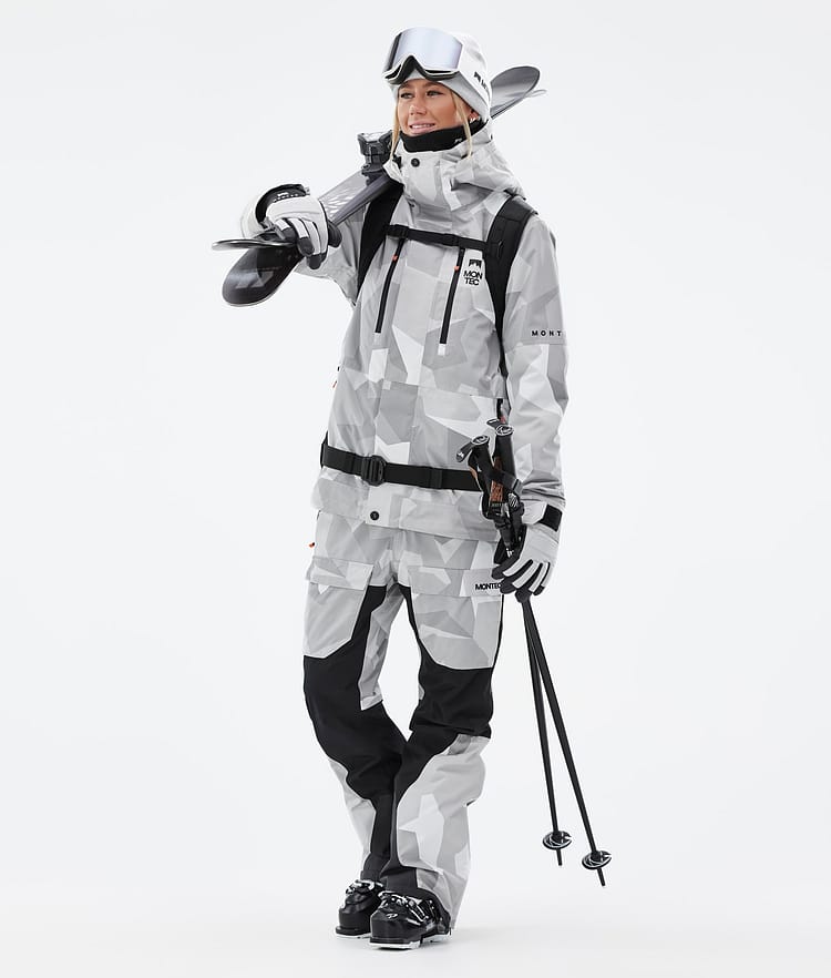 Montec Fawk W Skijakke Dame Snow Camo, Bilde 3 av 10