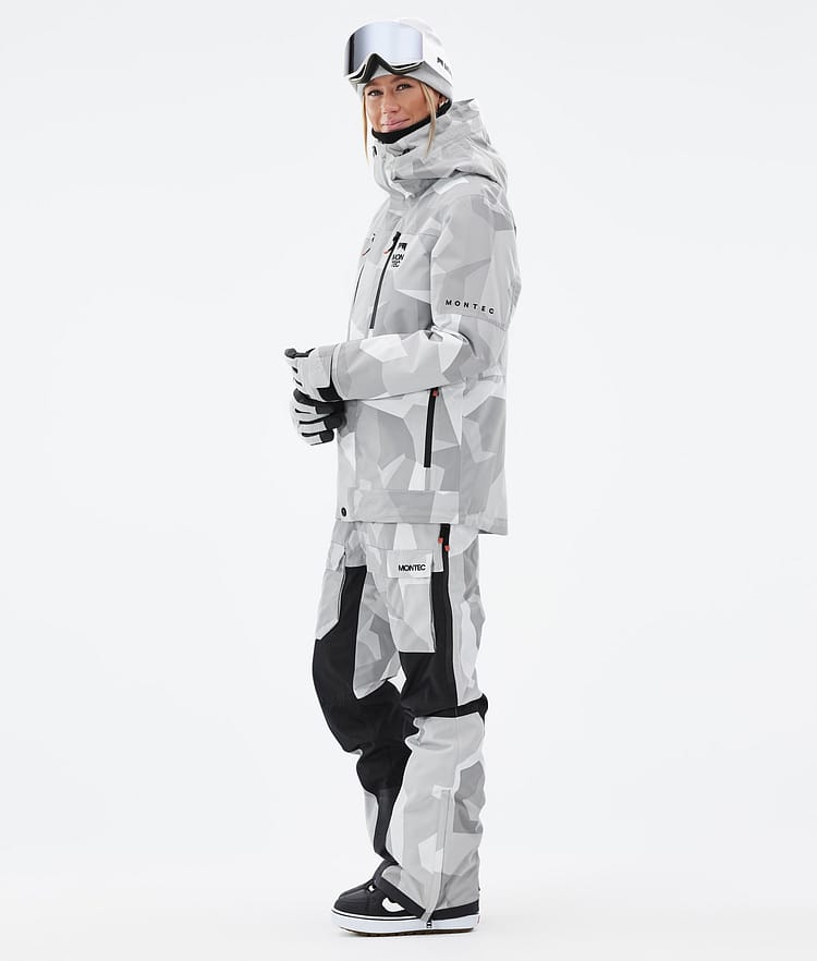 Montec Fawk W Snowboardjakke Dame Snow Camo, Bilde 4 av 10