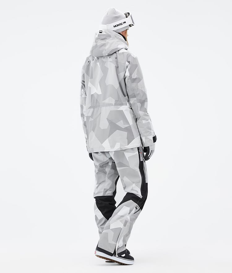 Montec Fawk W Snowboardjakke Dame Snow Camo