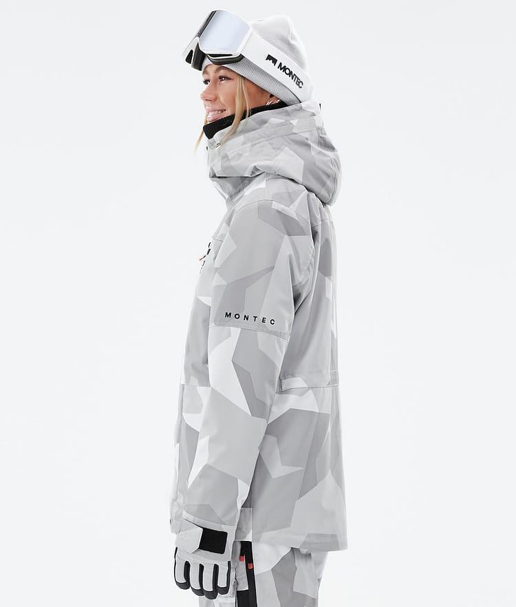 Montec Fawk W Snowboardjakke Dame Snow Camo